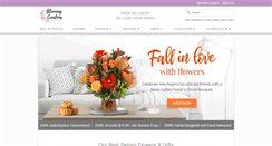 Desktop Screenshot of bloomingcreationsflorist.com