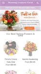 Mobile Screenshot of bloomingcreationsflorist.com